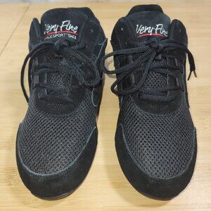 Dance Shoes, by VeryFine Split Soal Jazz, Latin, Unisex W/10.5 M/9.5